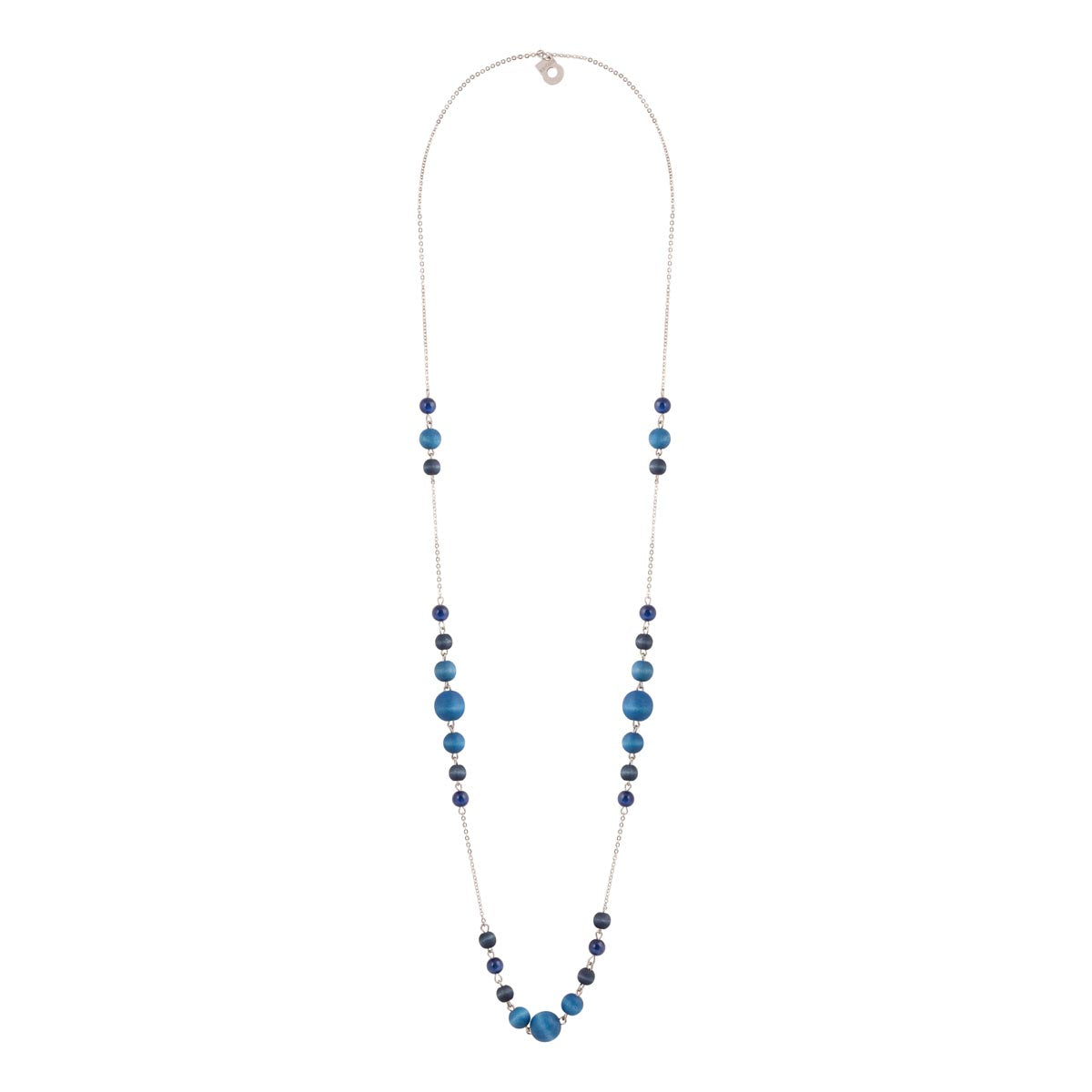 Irene necklace, dark blue