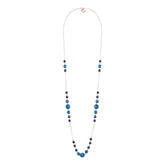 Irene necklace, dark blue