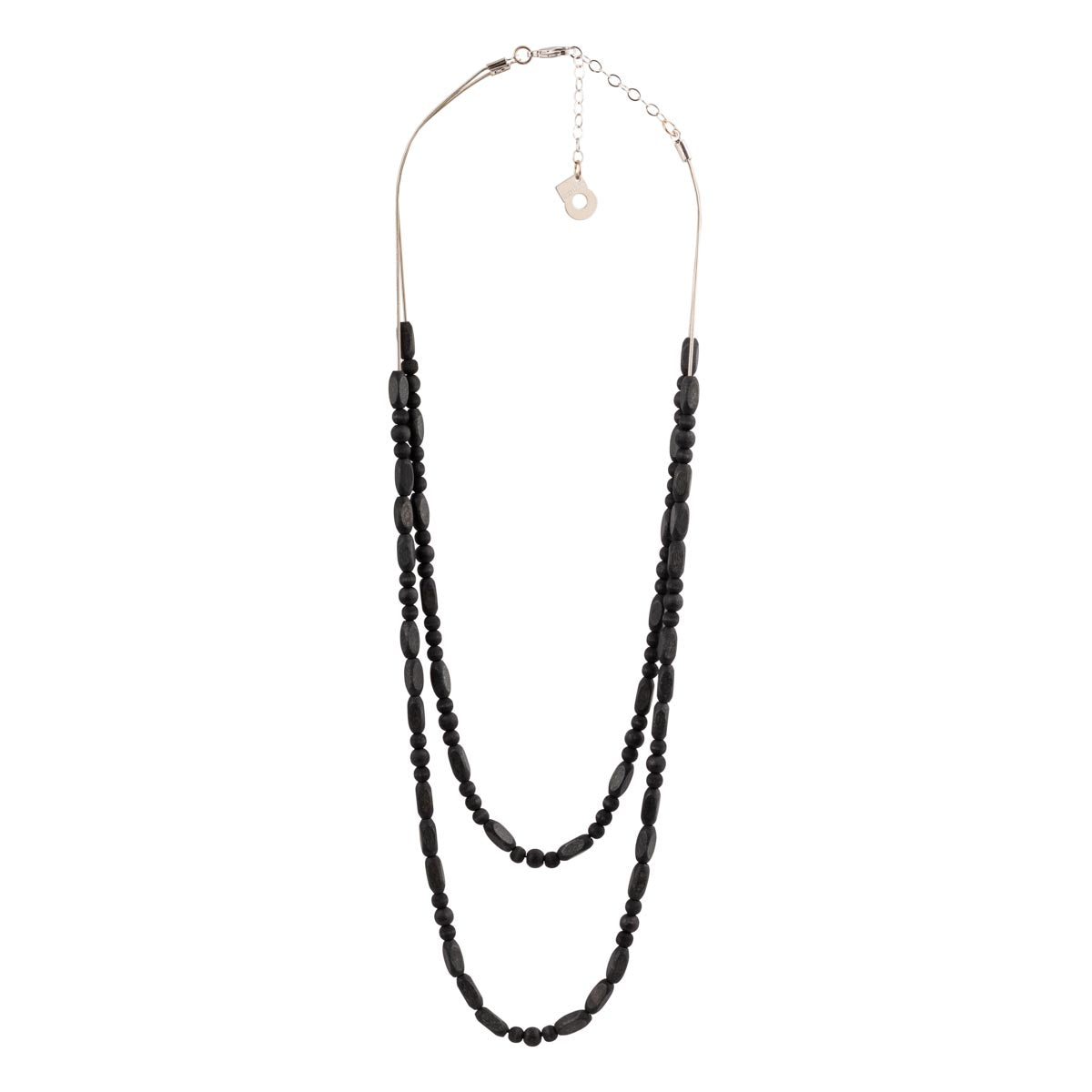 Vilma necklace, black