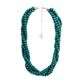 Elisabeth necklace, dark turquoise