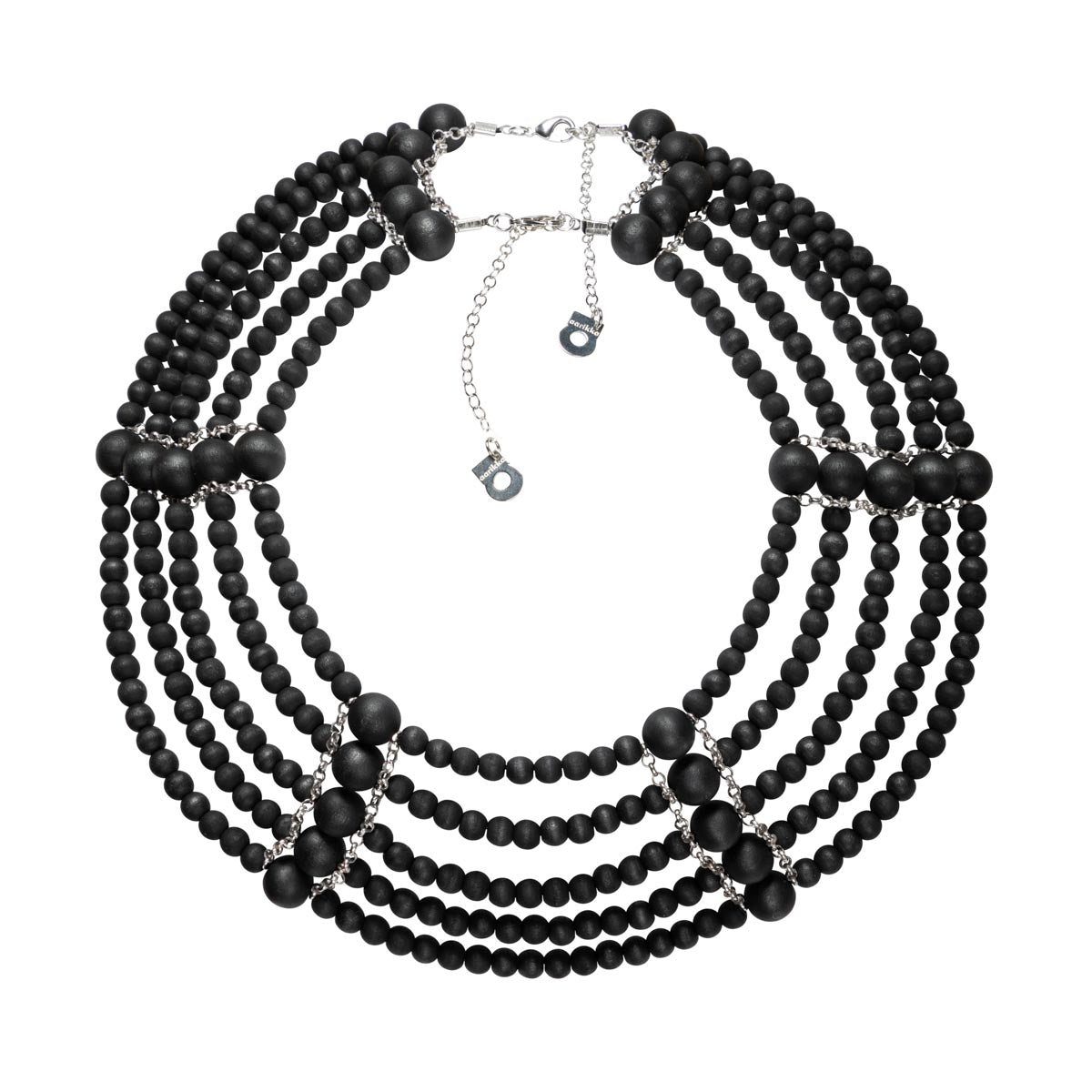 Mademoiselle necklace, black