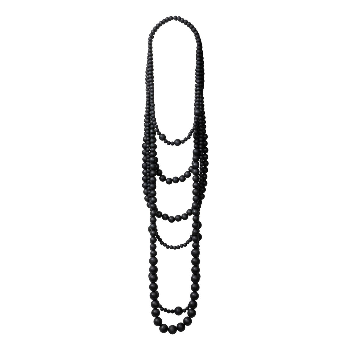 Kuningatar necklace, black