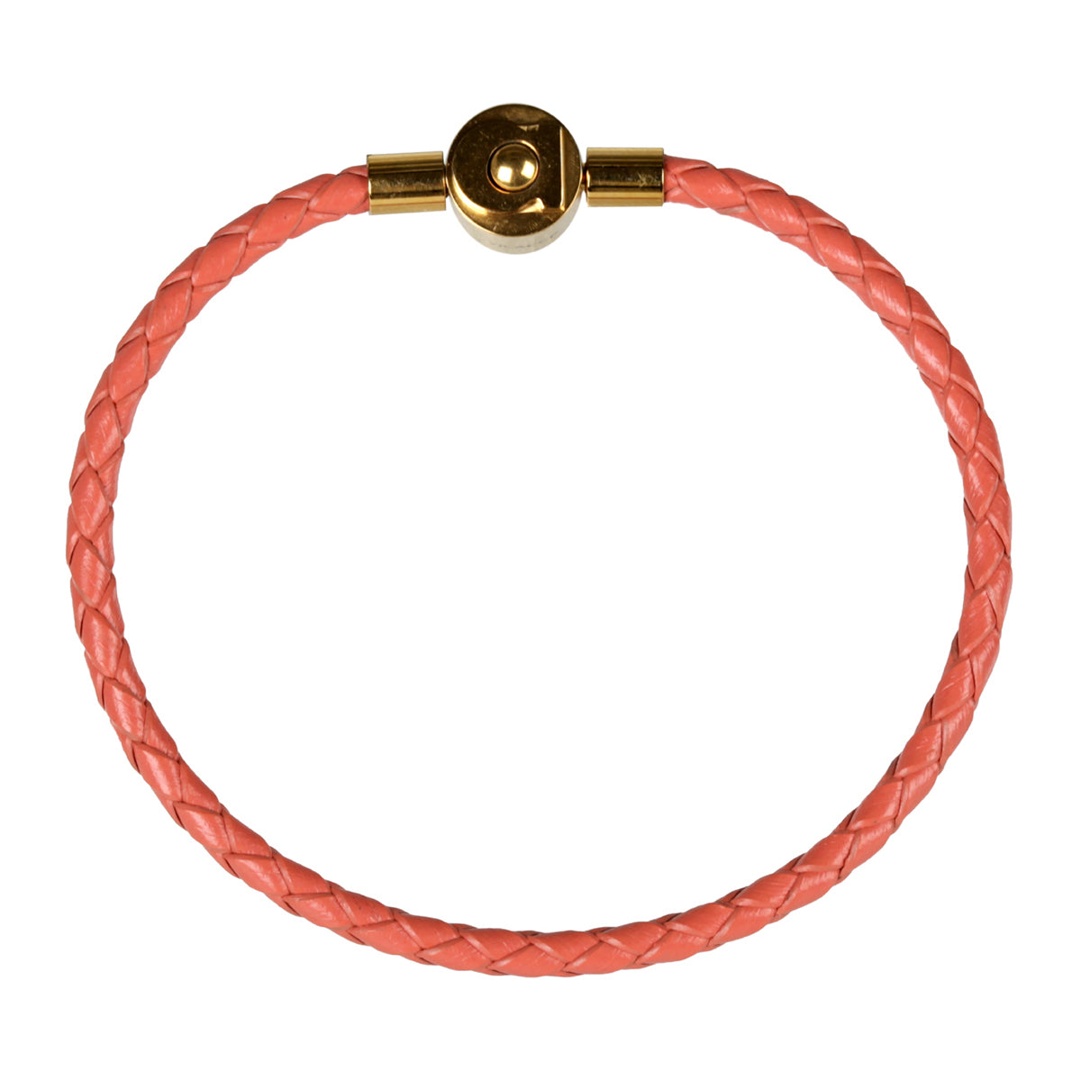 Helsinki bracelet, cantaloupe orange