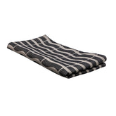 Maius bench towel, black, 160 x 46 cm