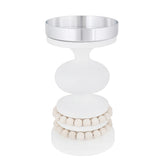 Keisarinna candleholder, white