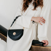 Opal shoulder bag, black