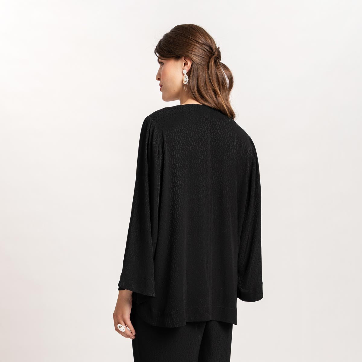 Ingrid blouse, Kehrä, black