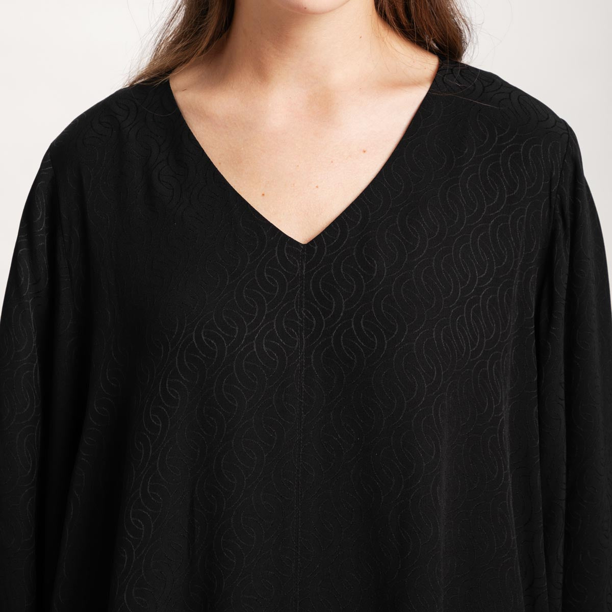 Ingrid blouse, Kehrä, black