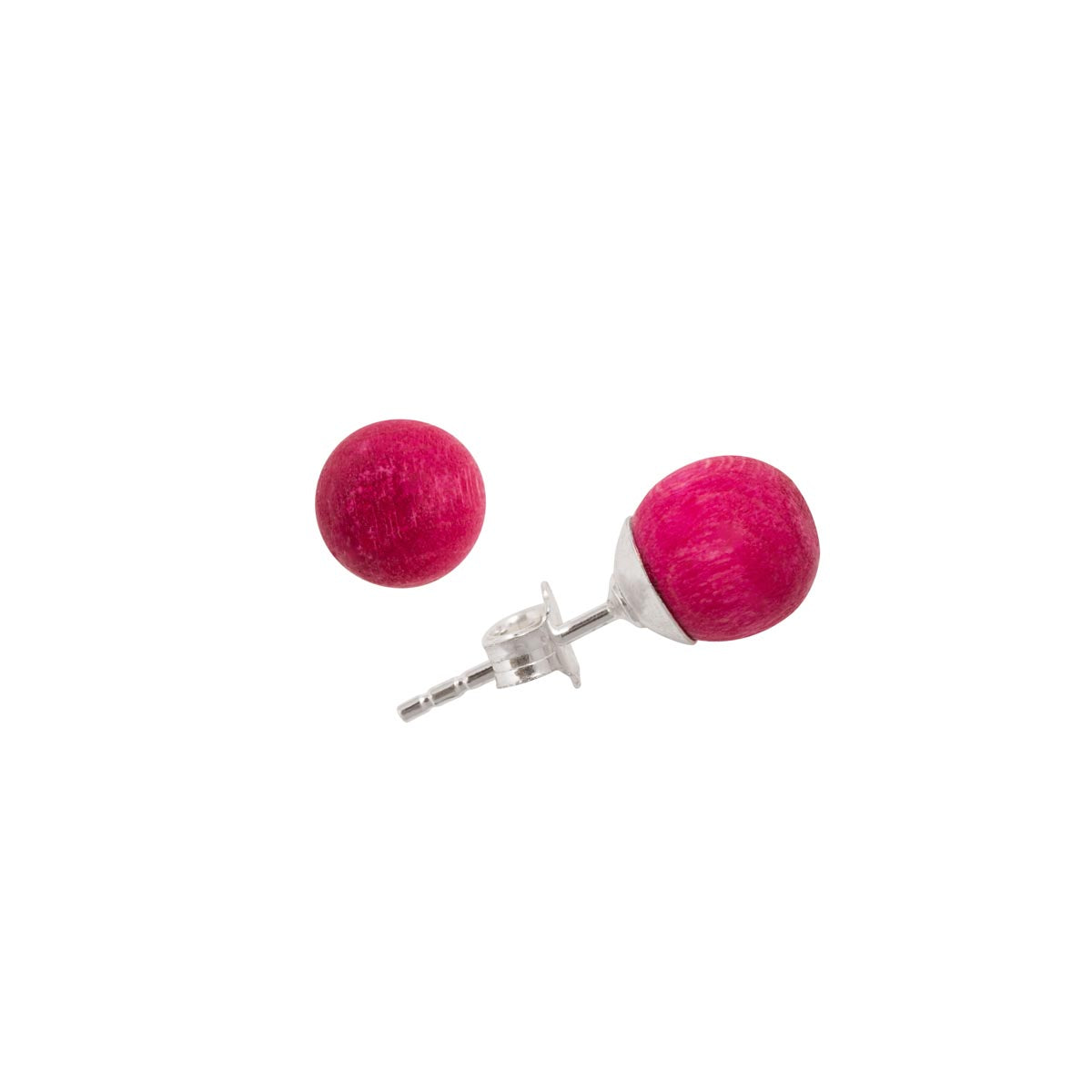 Marja earrings, fuchsia