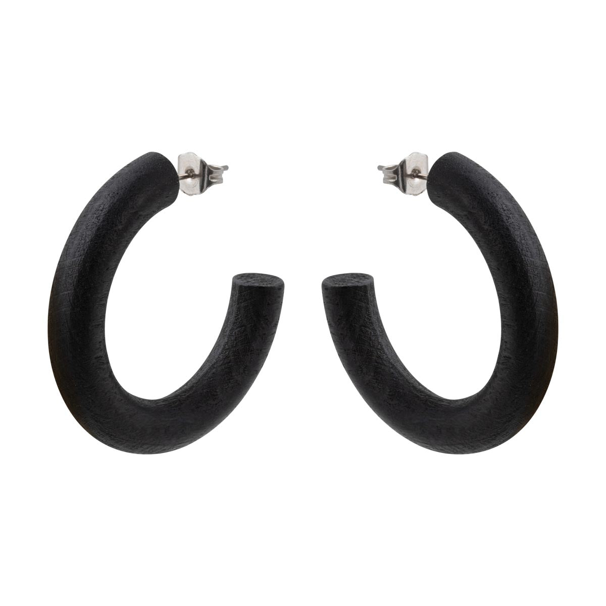 Kaarina earrings, black