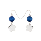 Minea earrings, blue