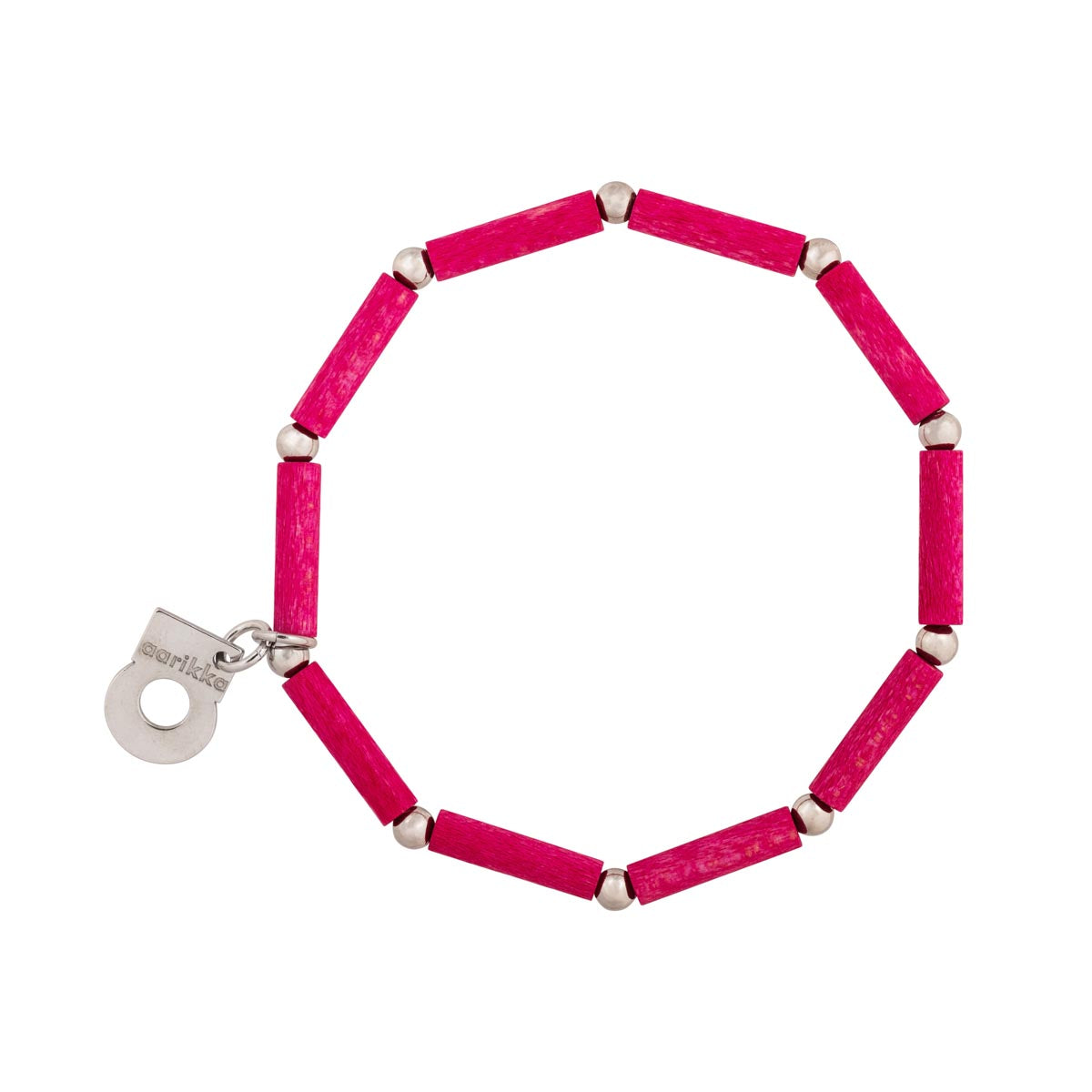 Hento bracelet, fuchsia