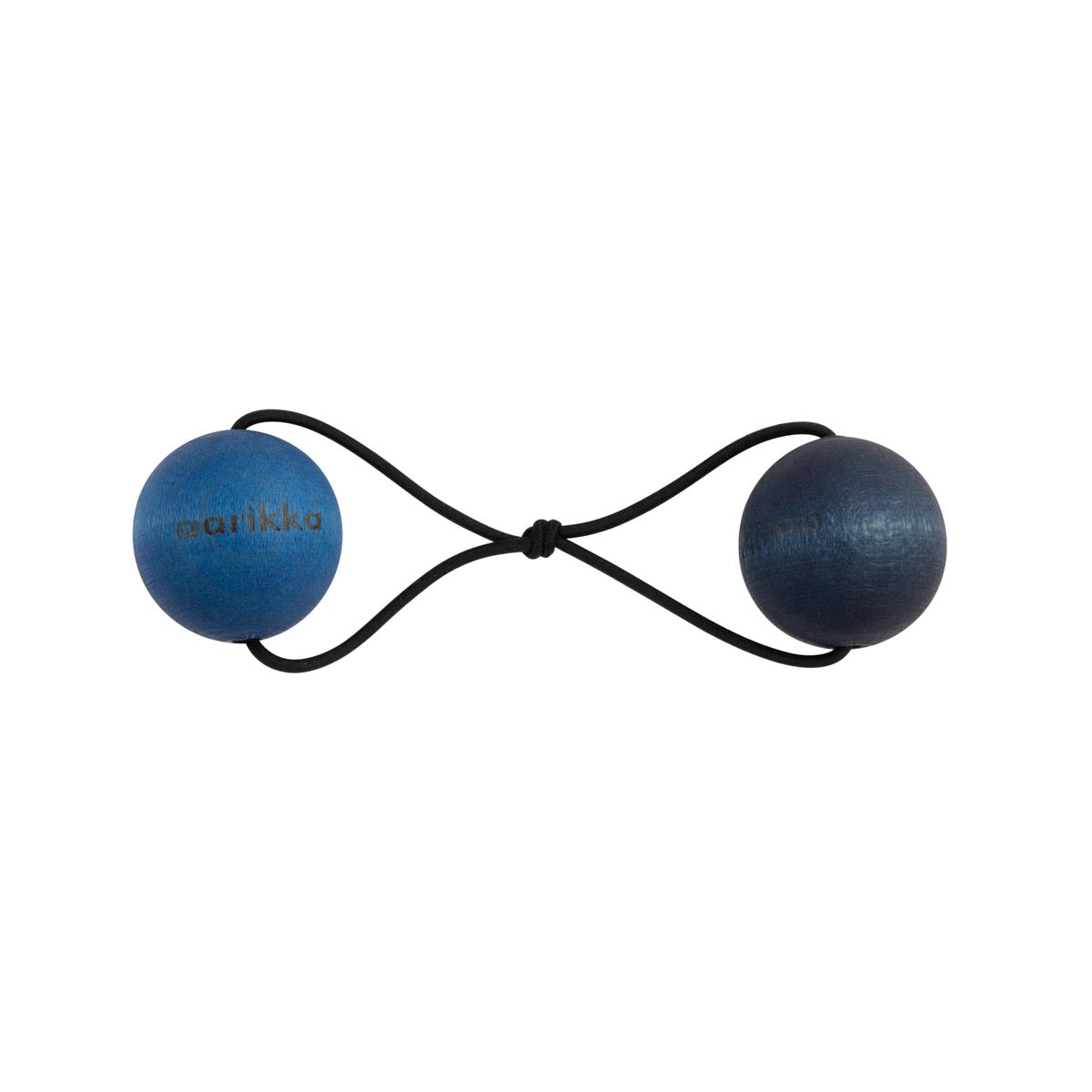 Pom pom hair band, dark blue