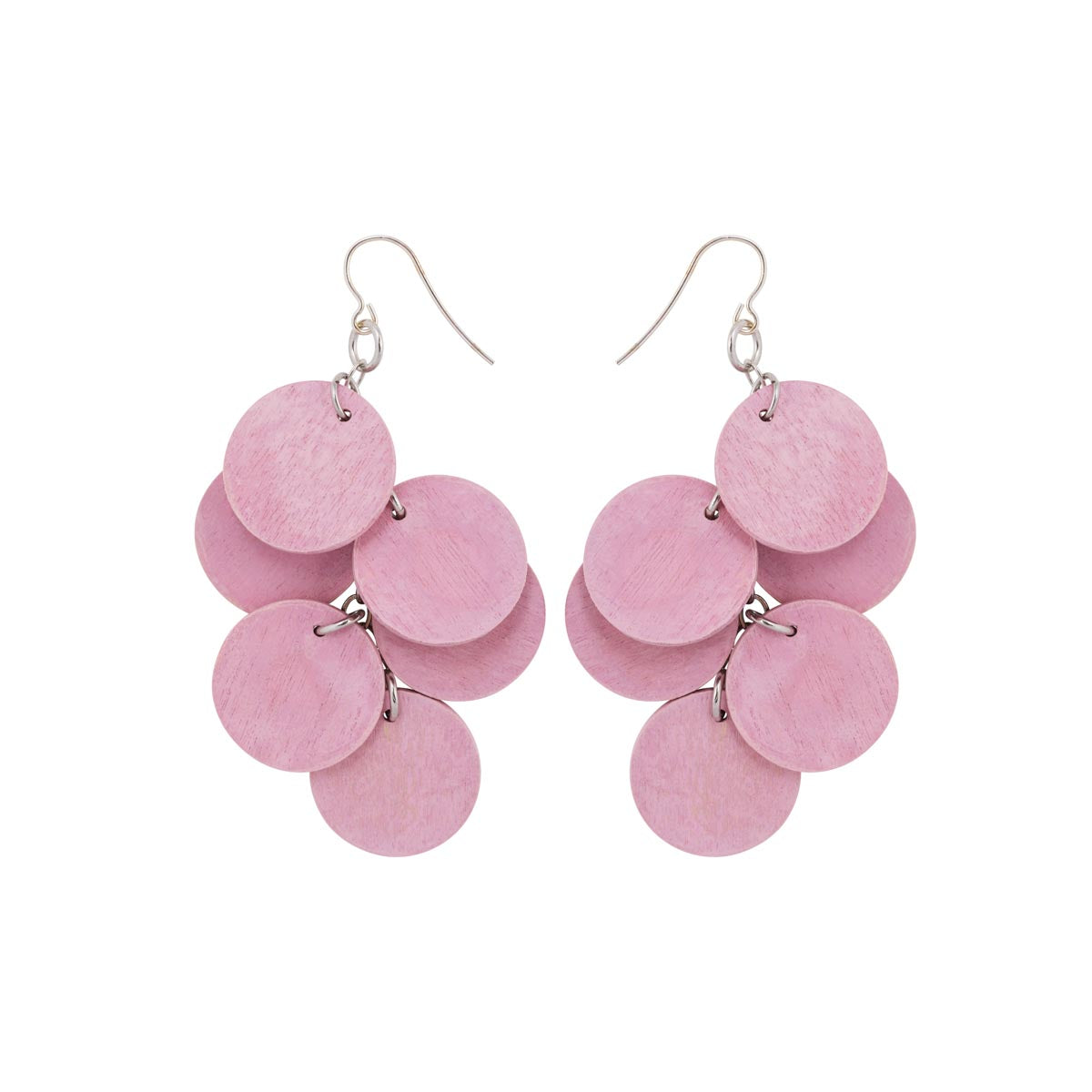 Juolukka earrings, pink