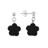 Puistolemmikki earrings, black