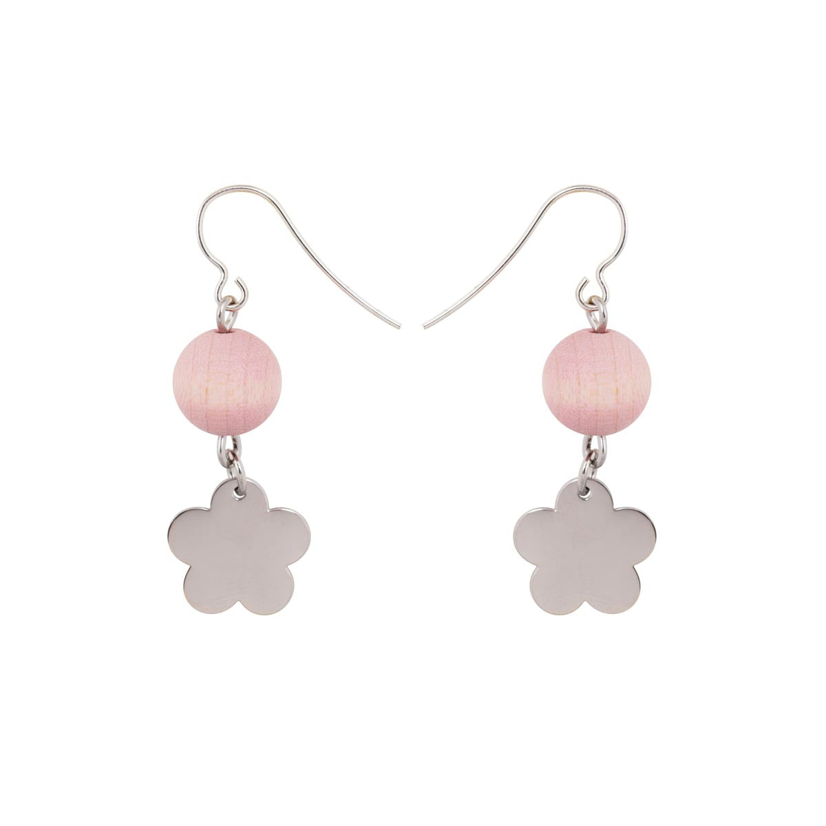 Minea earrings, pink