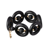 Signe bracelet, black and gold