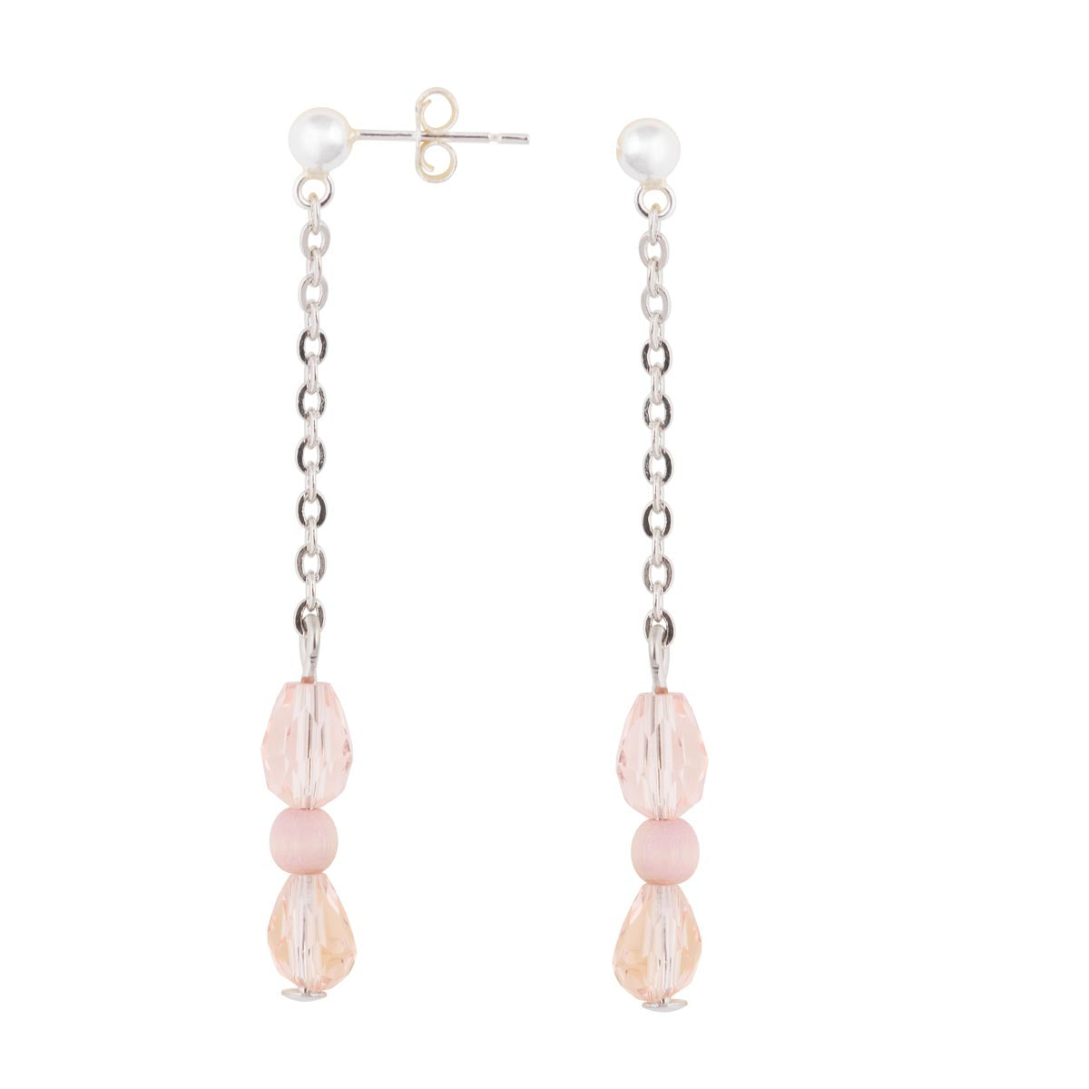 Sade earrings, pink