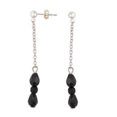 Sade earrings, black