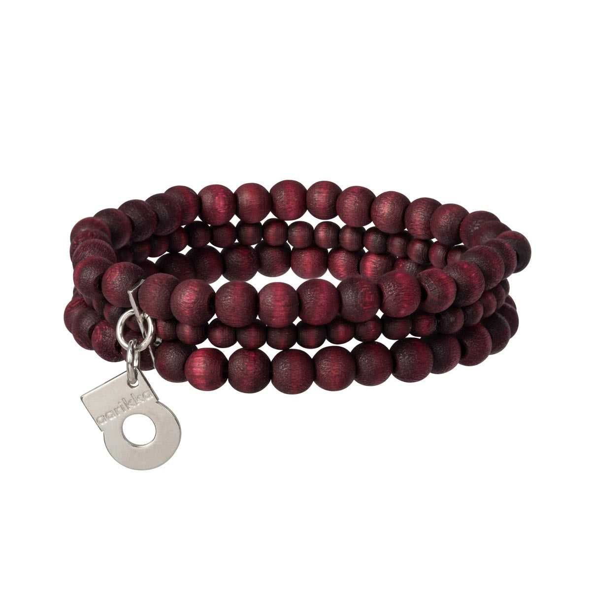 Neela bracelet, plum red