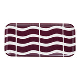 Maius tray, burgundy, 32 x 15 cm