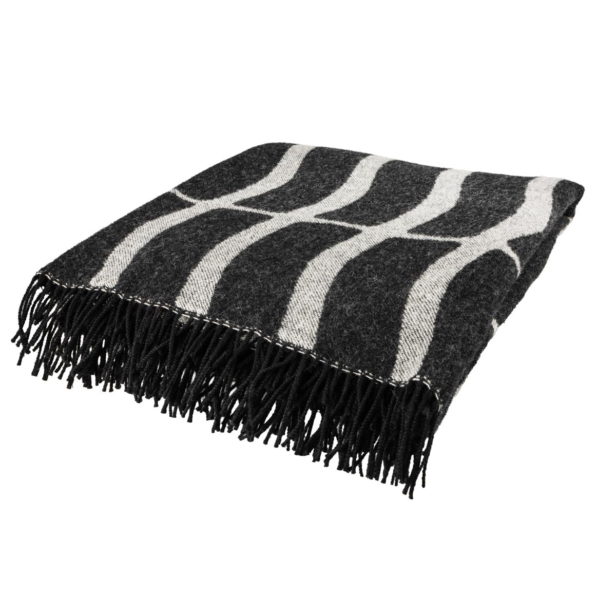 Blanket, Maius, black, 130 x 170 cm