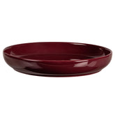 Puisto pasta plate, burgundy, 21 cm