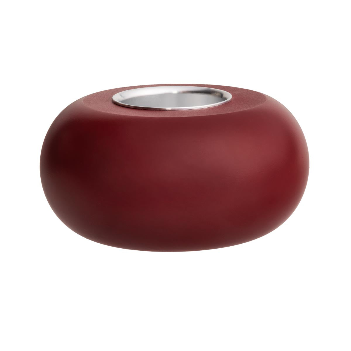 Nappi candleholder, plum red