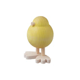 Tipi-tii wooden figurine, standing, yellow