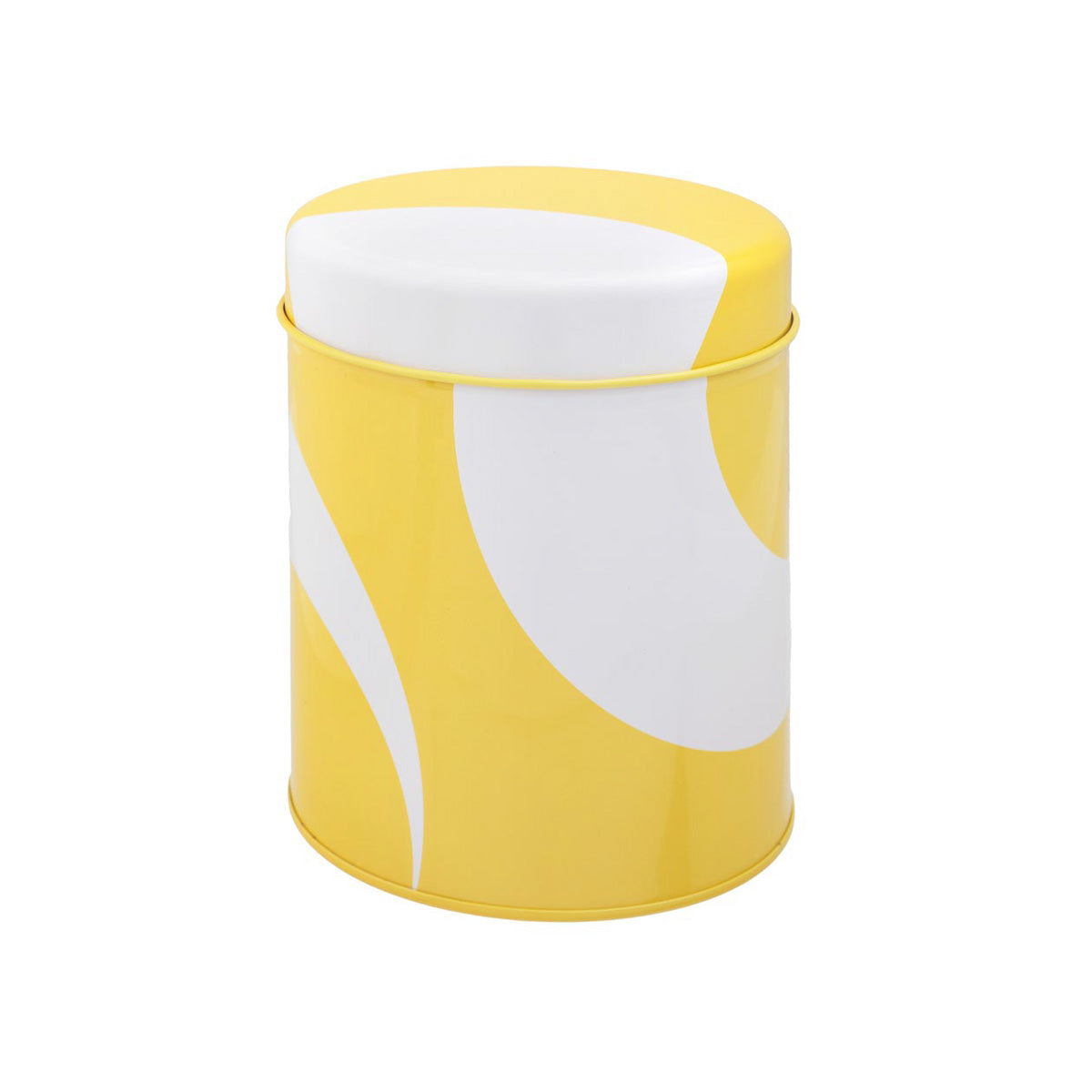 Tuliainen tin box, 13 cm, yellow