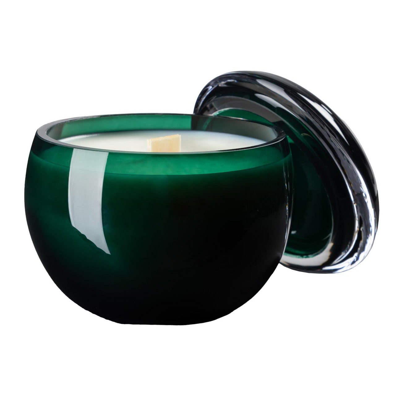 Ode to strength scented candle, green