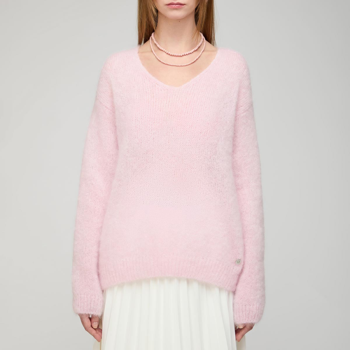 Pinja sweater, light rose