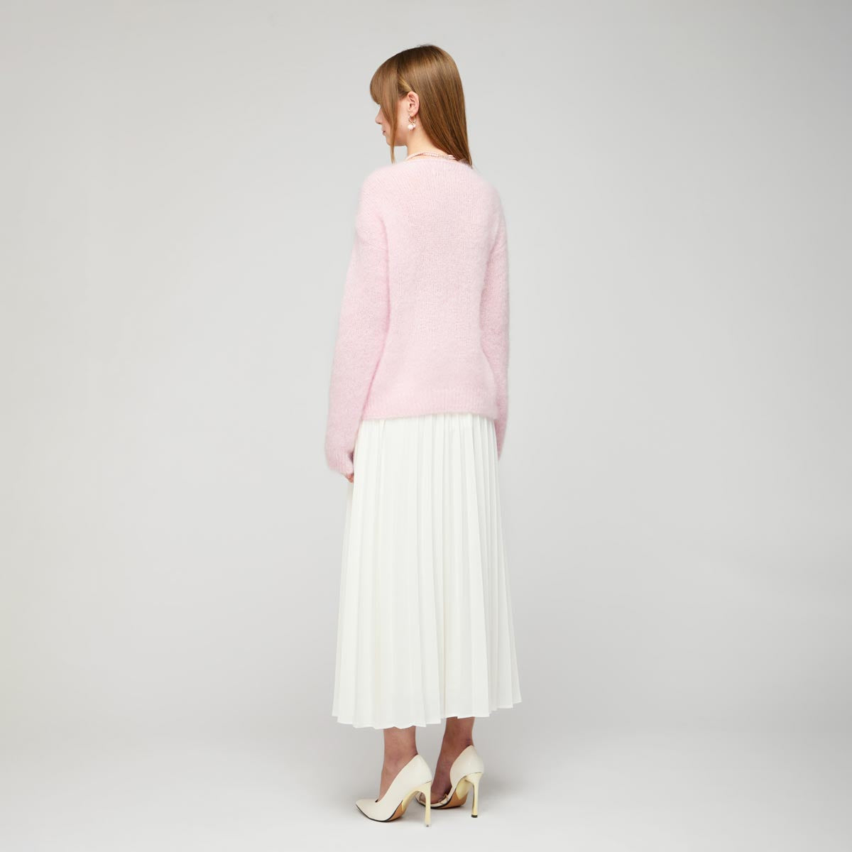 Pinja sweater, light rose