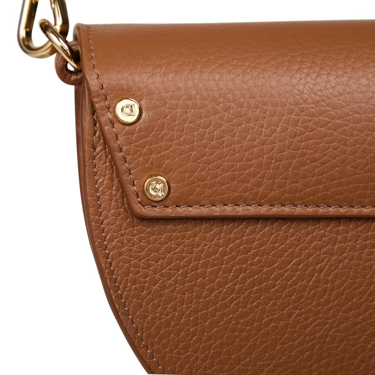 Opal shoulder bag, cognac