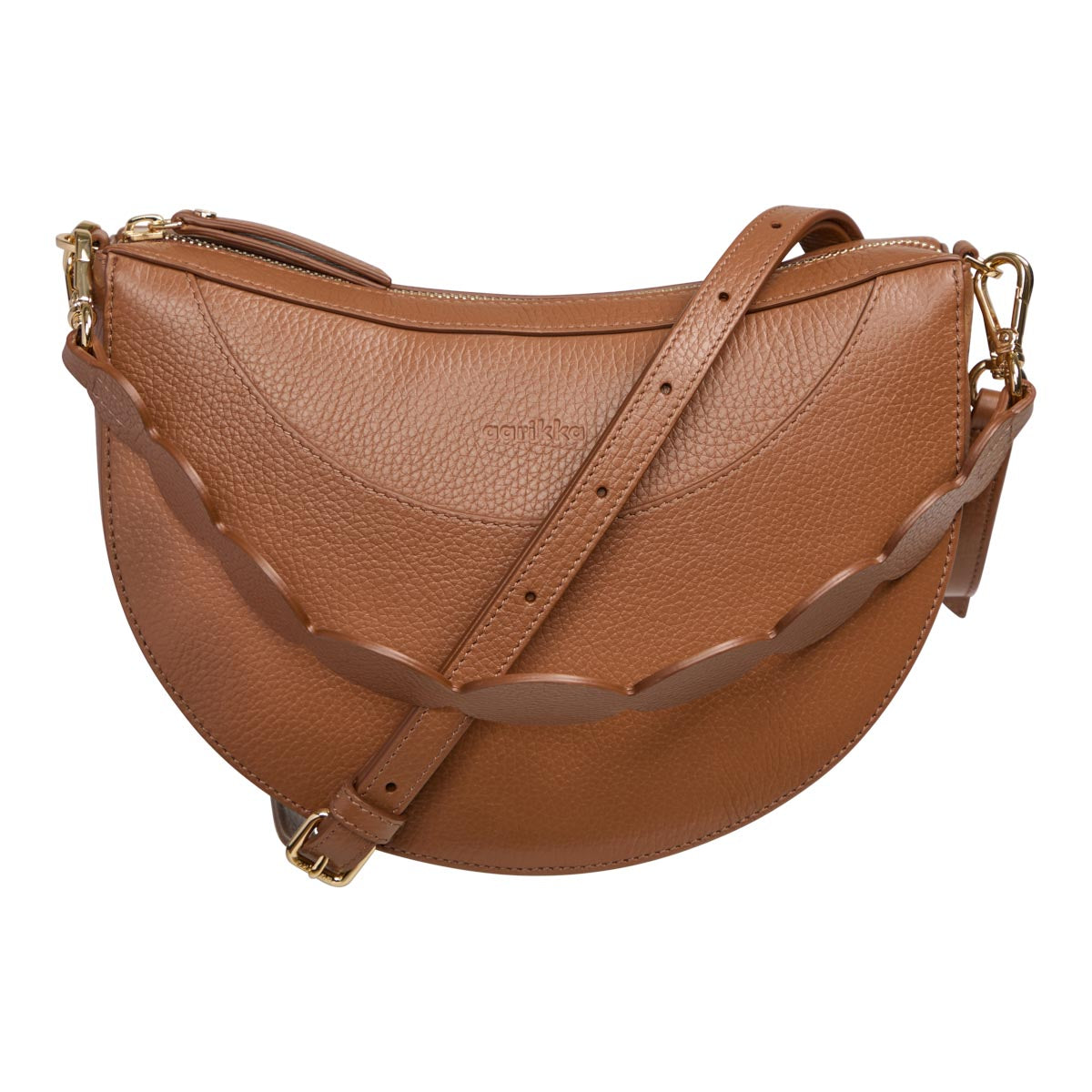 Malva shoulder bag, cognac