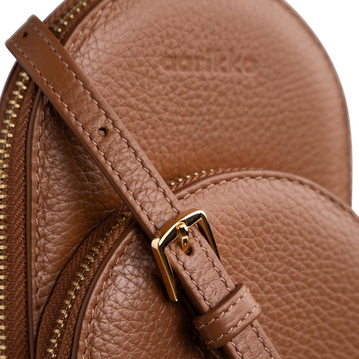 Anis phone bag, cognac