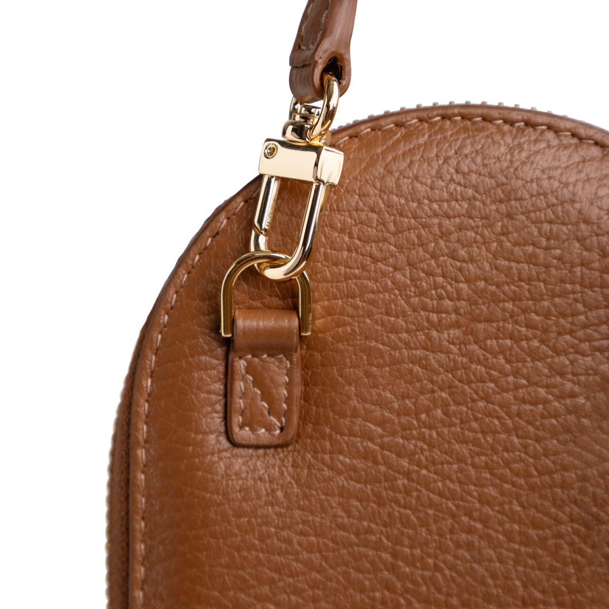 Anis phone bag, cognac