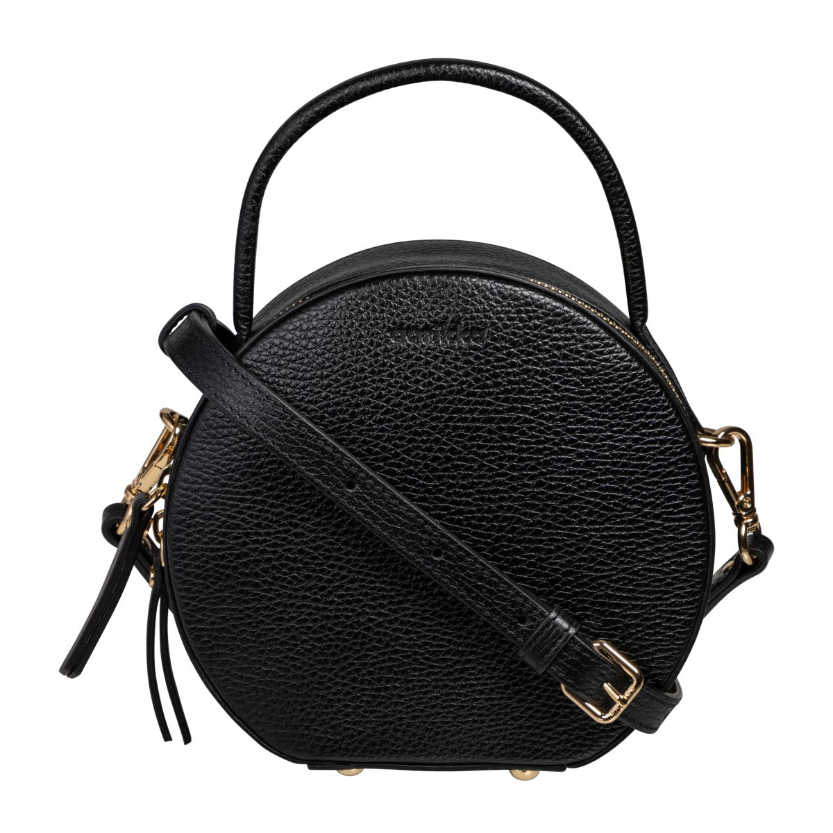 Olive shoulder bag, black