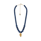 Saarni necklace, indigo