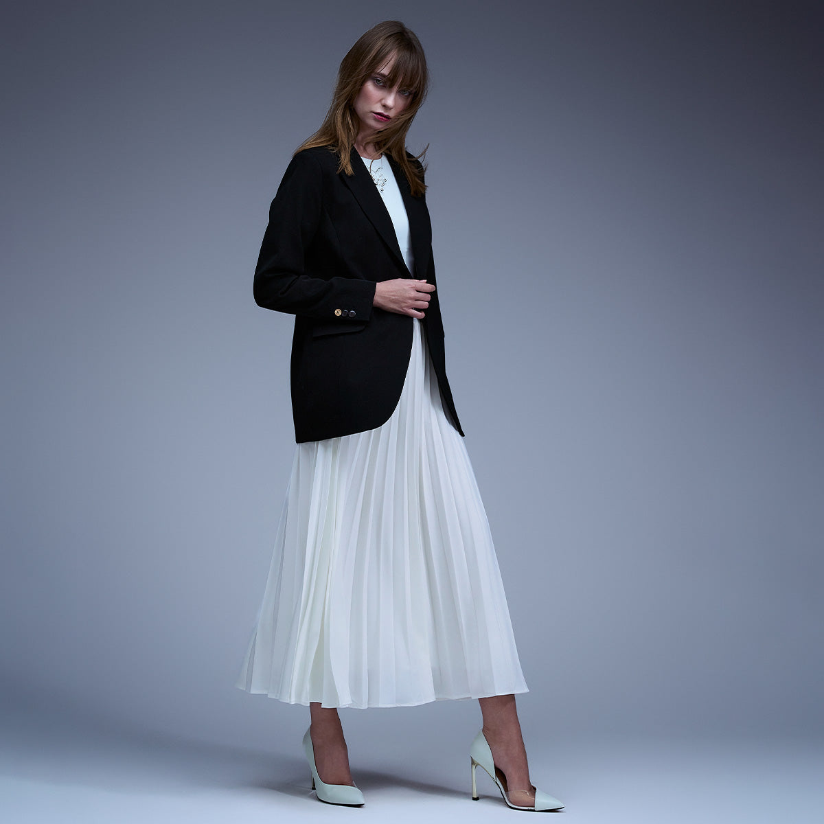 Vehka skirt, natural white